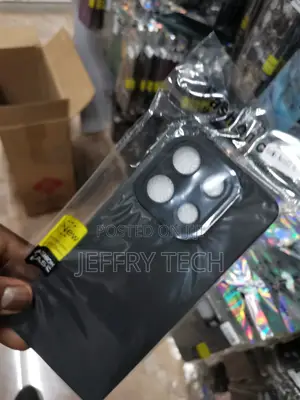 Redmi Note 13 4G Case, Silicone Case Shockproof-Black