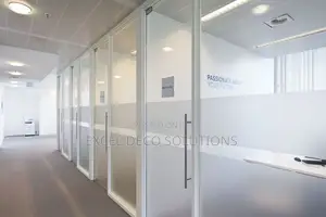 Minimalist Office Partitions- Aluminium