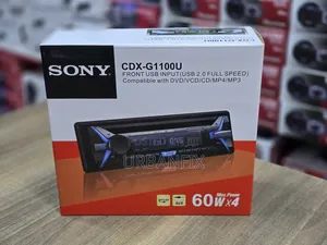 Sony CDX-G1100U Bluetooth Car Radio With CD, DVD, USB, AUX