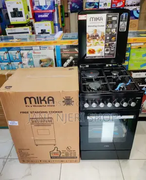 Marble Mika Standing Gas Cooker 58*58 3gas + 1electric M/Ka