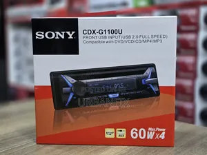 Sony CDX-G1100U Bluetooth Car Radio With CD, DVD