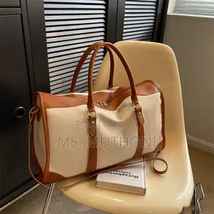 Vintage Women's Canvas Travel Luggage Bag