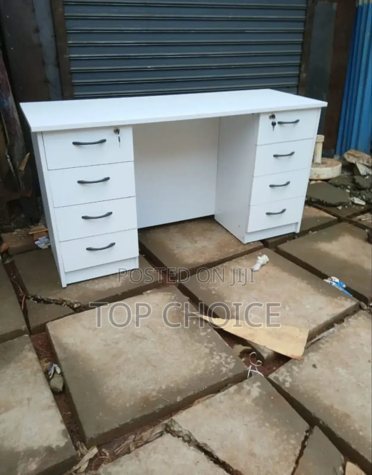 Office Table (Two Sided Drawers)