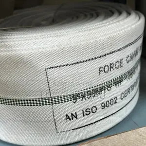 White Canvas Delivery Pipe 2" Diameter 30m
