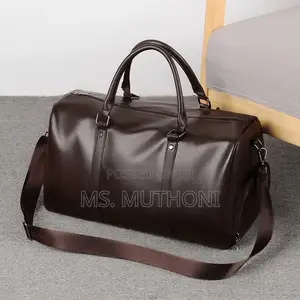 Brown Medium Size Retro New Short Trip Travel Bag*