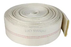White Canvas 3"×30m Delivery Pipe