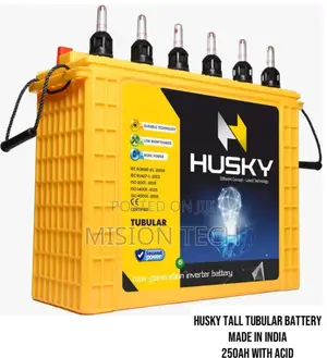 Husky Tall Tubular Battery 