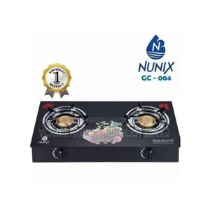 Nunix 2 Burner Glass Table Cooker