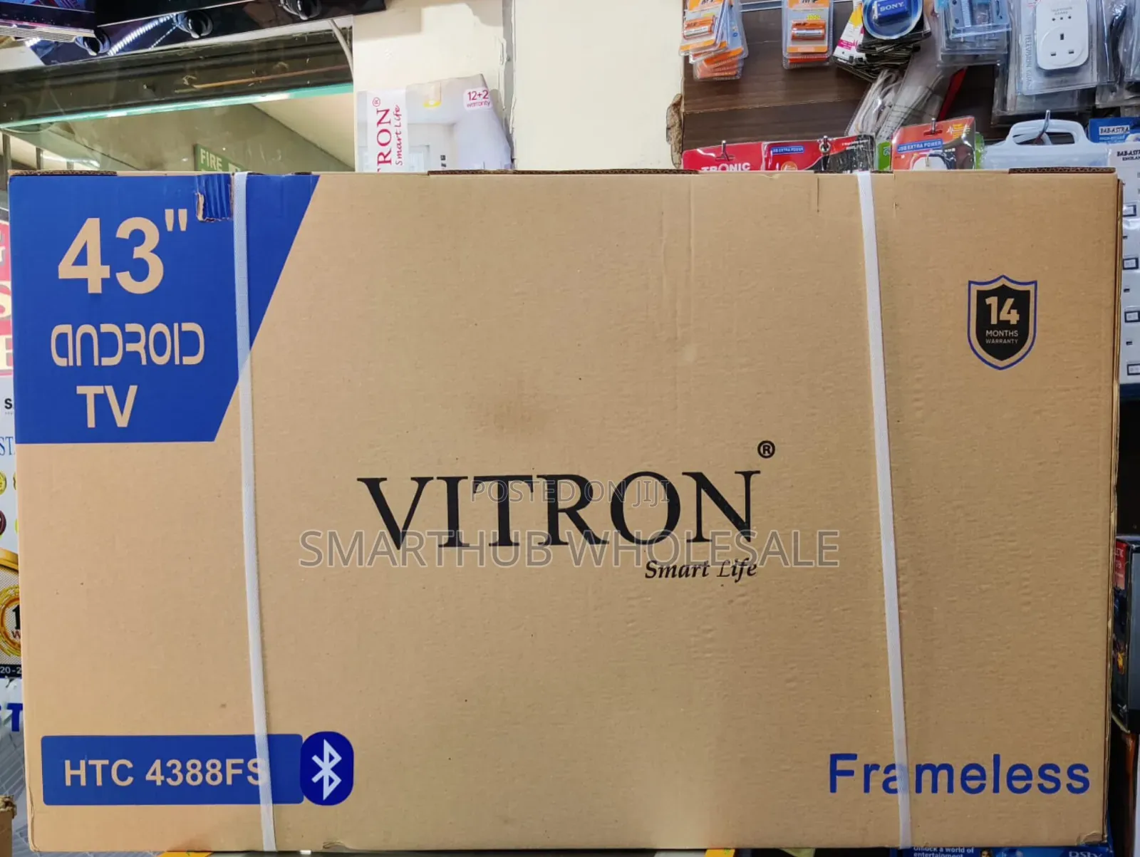 Vitron 43′′ Inch Smart Android Frameless Tv