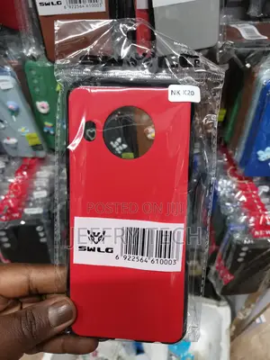 Soft Silicon Back Cover for Nokia X20,Drop Protective-Red