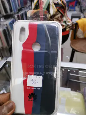 Back Cover for Huawei Y6 2019 Rainbow Design-Multicolor