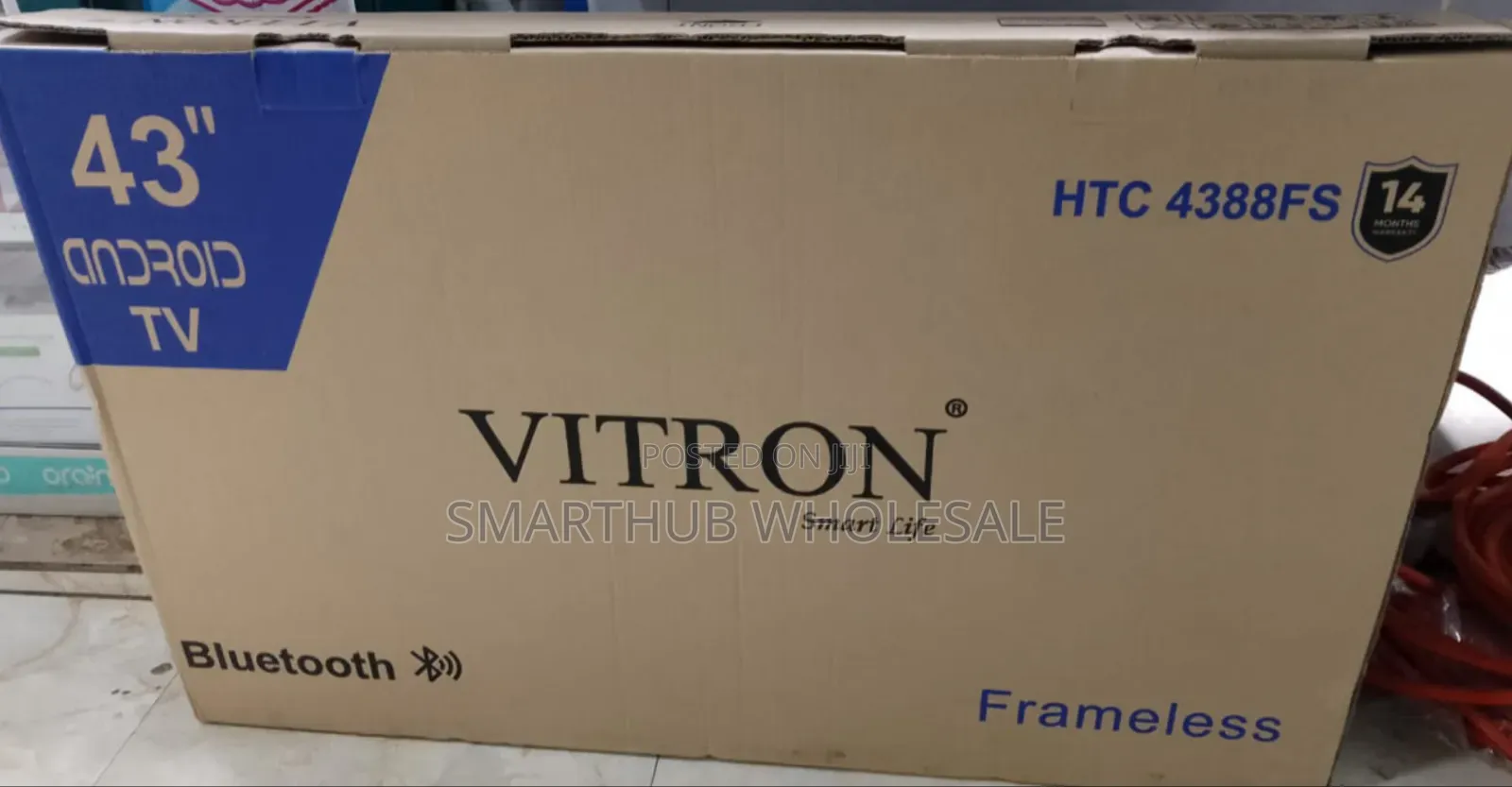 Vitron 43′′ Inch Smart Android Frameless Tv