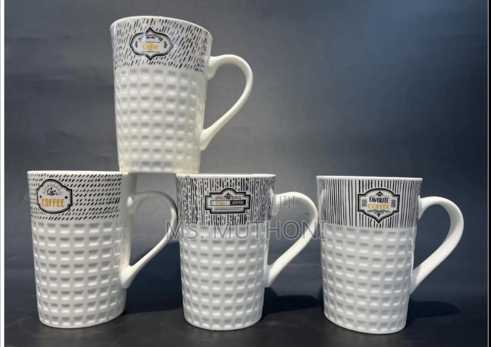 Beautiful Tall Coffee /Tea Mugs
