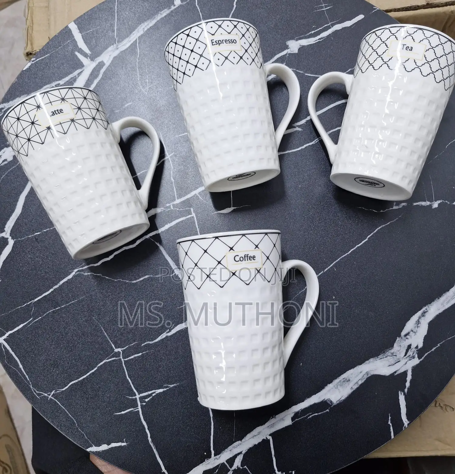Beautiful Tall Coffee /Tea Mugs