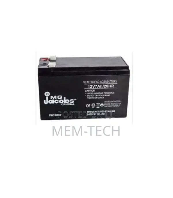 JACOBS 7 AH Solar Battery No Maintenance Dry Cell