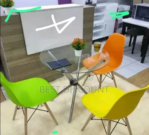 Glass Outdoor Table and Chairs