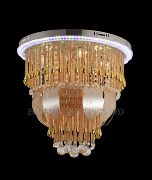 Modern Crystal Pendant Size 500 Chandelier Light Kj9
