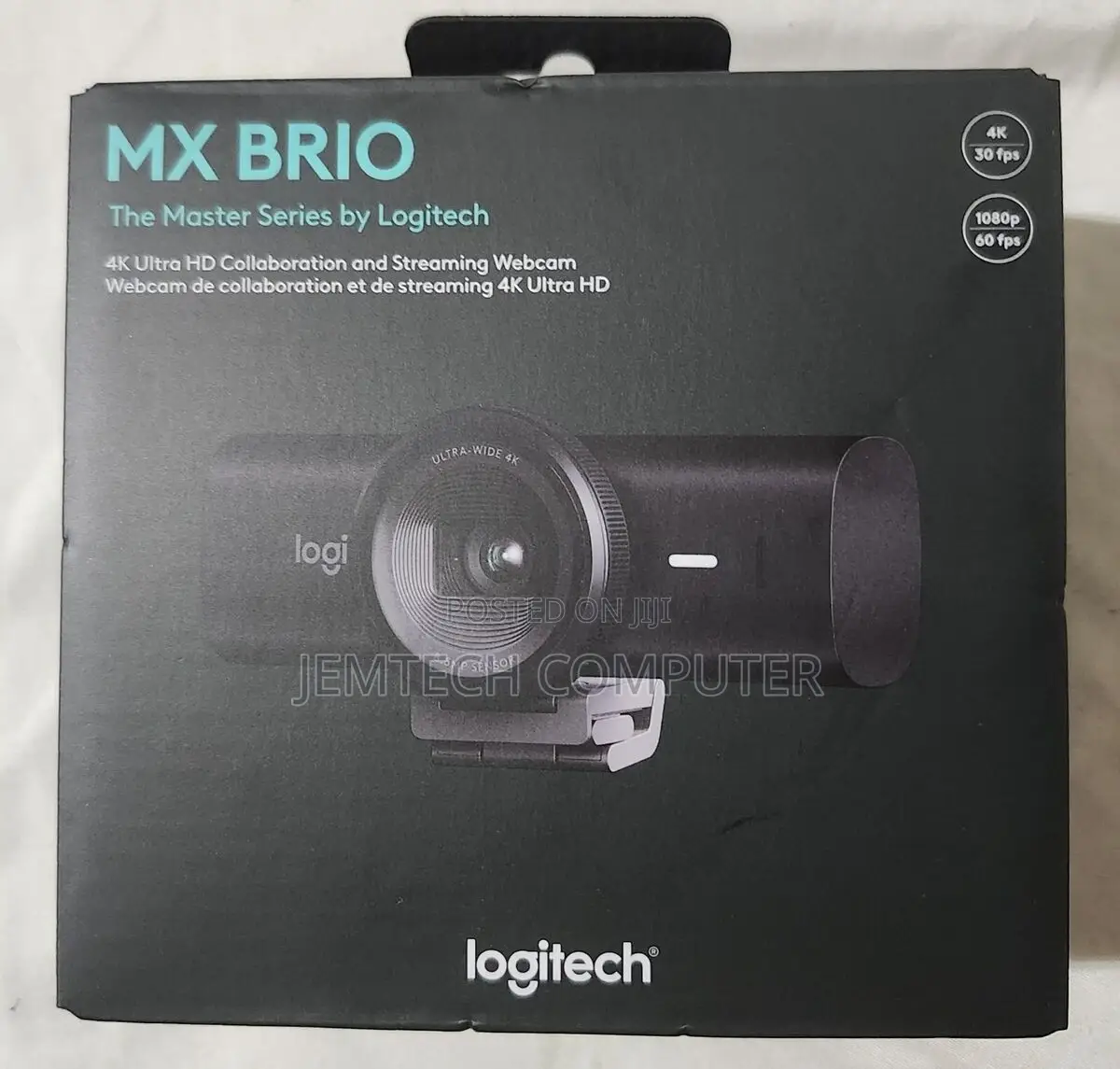Logitech MX Brio Ultra HD Webcam\\ MX Brio Logitech Ultra HD