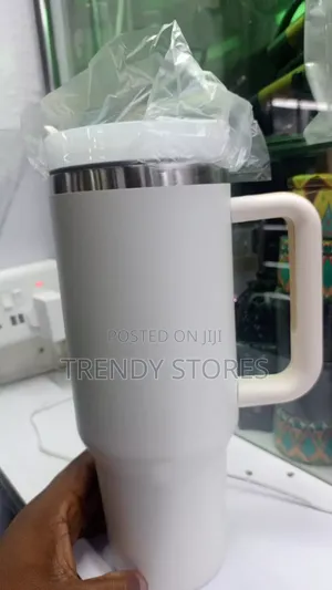White Stainless Steel Insulated Thermo Cup