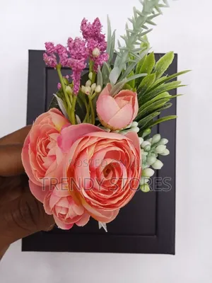 Pink Rose Pocket Suit Flower