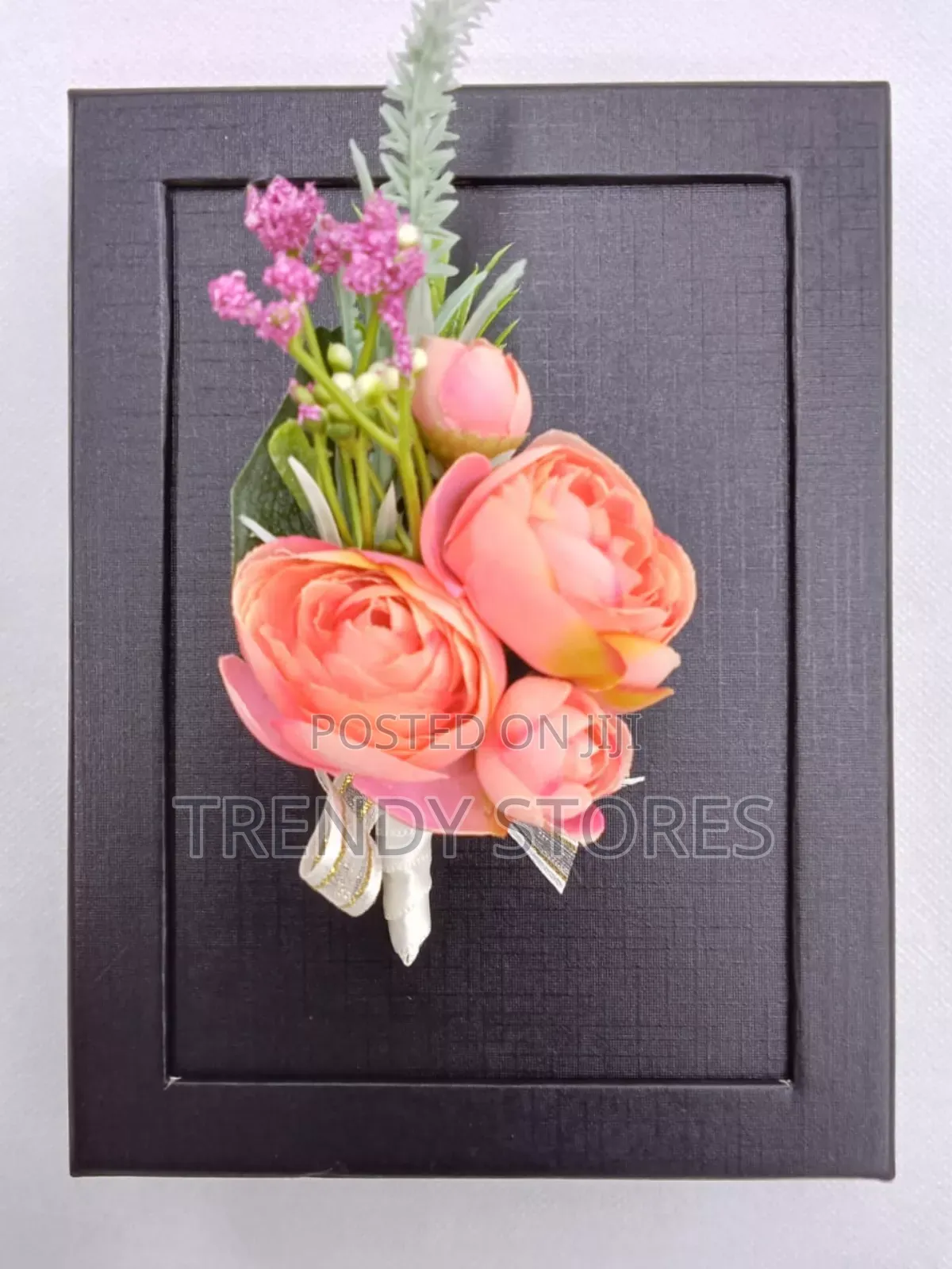 Pink Rose Pocket Suit Flower