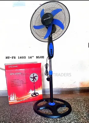 Fans! Ipcone Blue 16inch 3 Speed Stand Fan