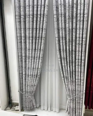 Blue Curtains and Sheers