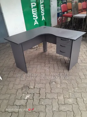 Grey Office Desk Table