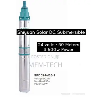 Powerful Shiyuan Solar Dc Submersible Pump 24V 50M 600W