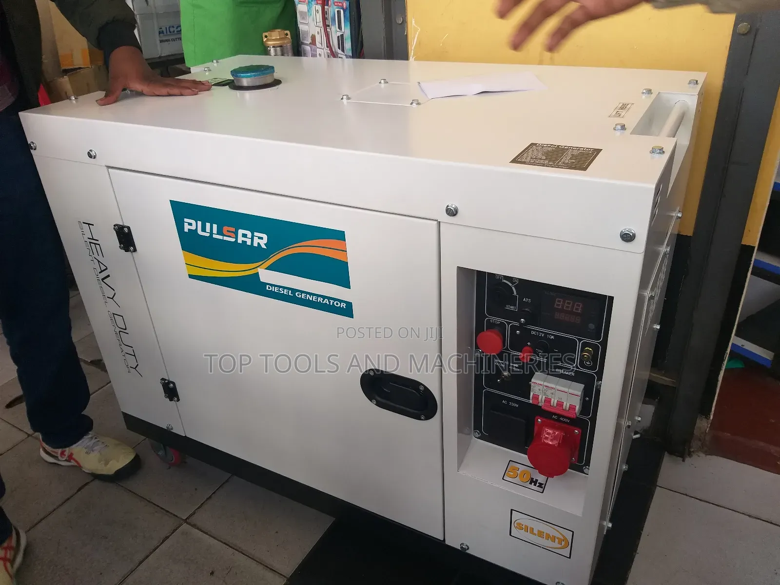 Pulsar 20kva Heavy Duty 3/1 Phase Silent Diesel Generator