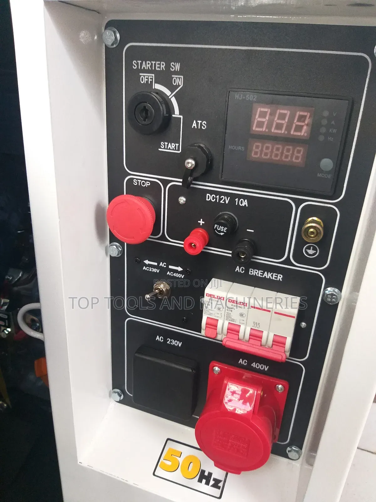 Pulsar 20kva Heavy Duty 3/1 Phase Silent Diesel Generator