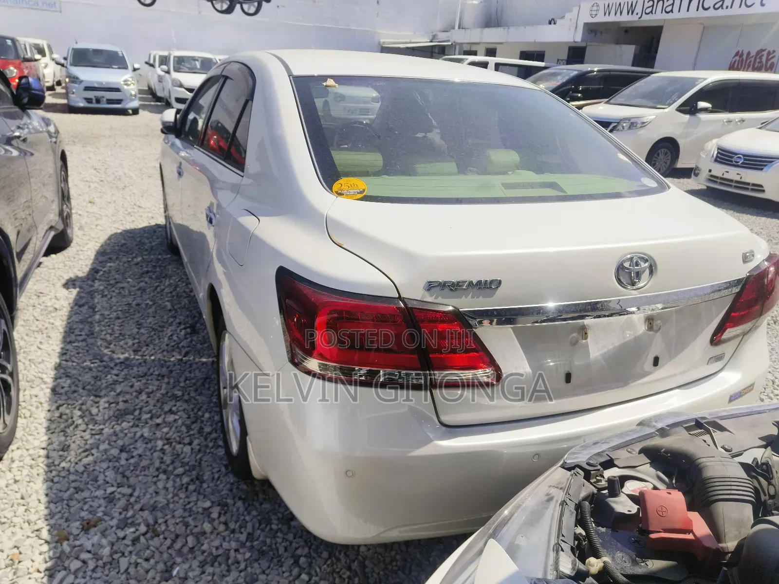 Toyota Premio 2017 White