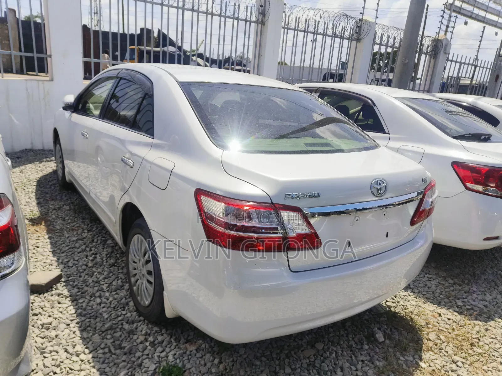 Toyota Premio 2017 White