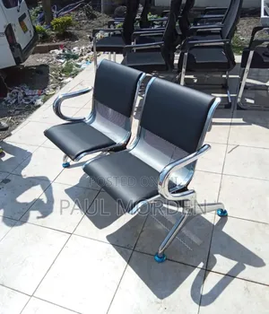 Two Seater Link Padded Chair