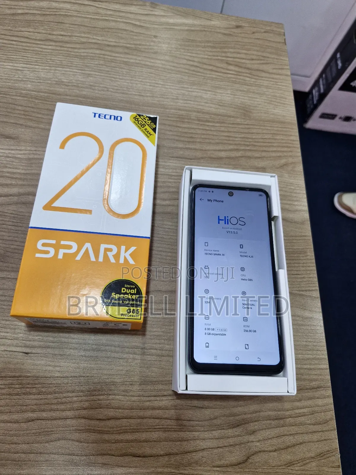 Tecno Spark 20 256 GB Black