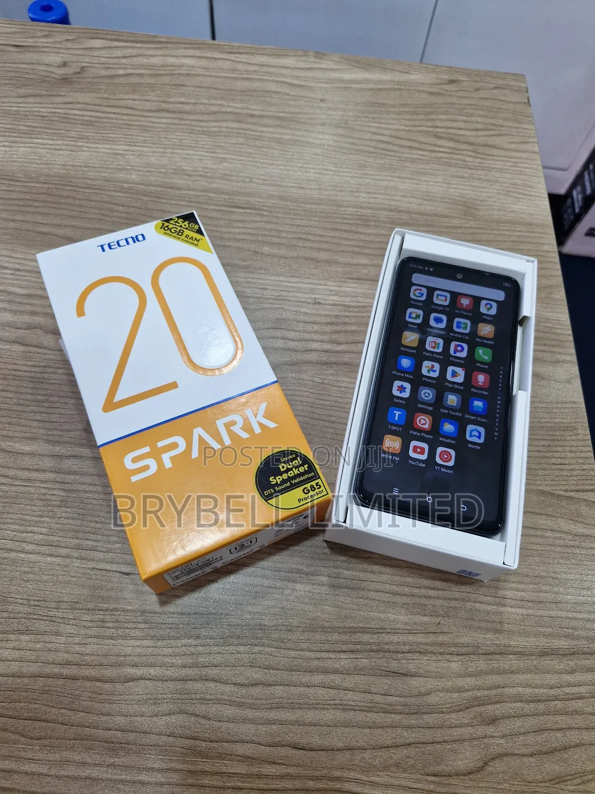 Tecno Spark 20 256 GB Black
