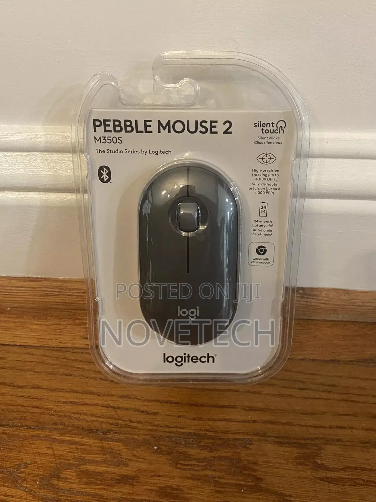 ORIGINAL Logitech Portable Wireless Mouse M350S Pebble 2
