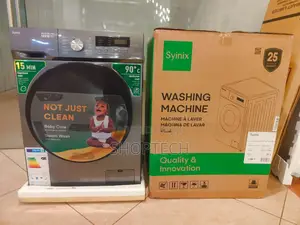 Syinix 10kg Frontload Washing Machine Wash and Spin
