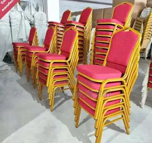 Red Gold Conference Imported Chairs