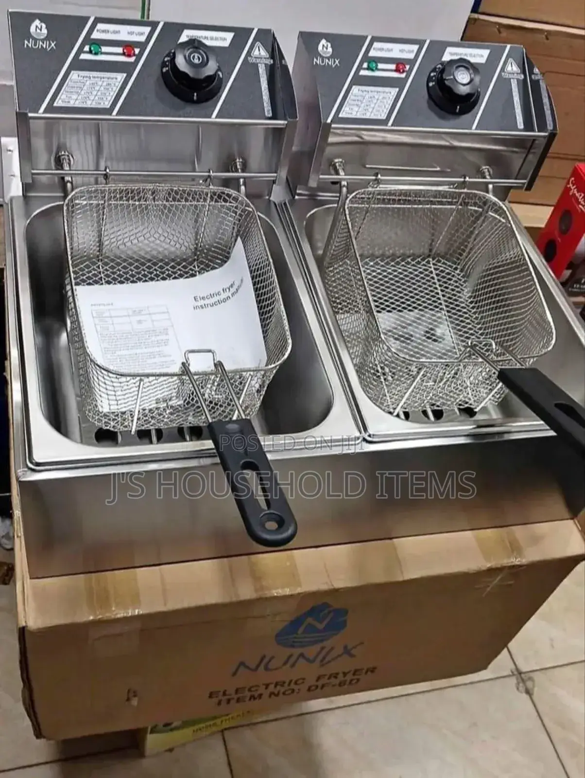 Nunix Double Deep Fryer