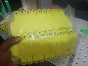 Yellow Blank Animal Ear Tags