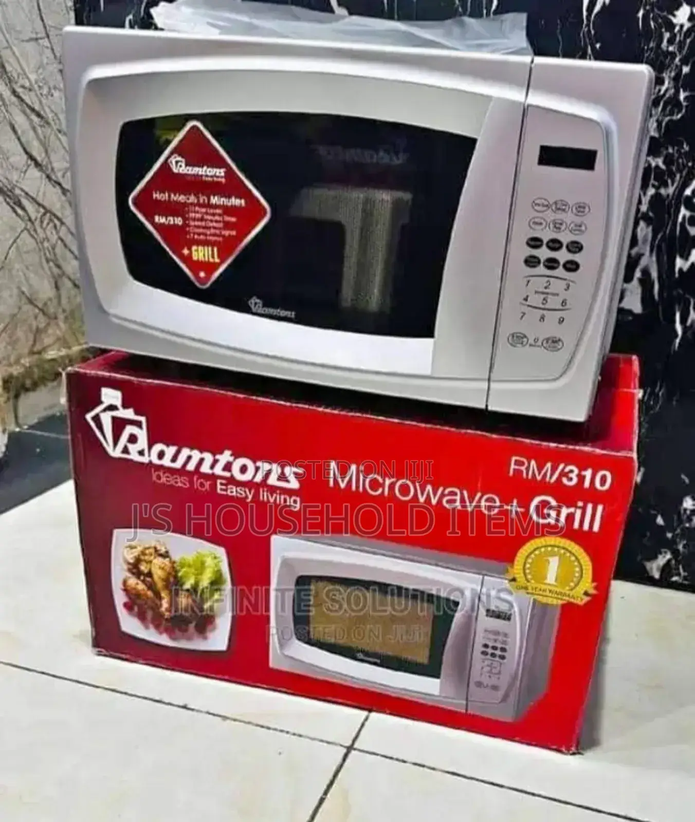 Ramtons Microwave With Grill