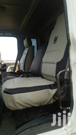 Cream/Black Seat Covers