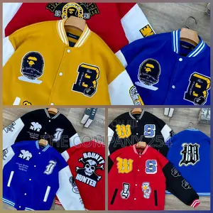 Ws Wb Lv Designer Unisex College Nba Jackets
Ksh.3500