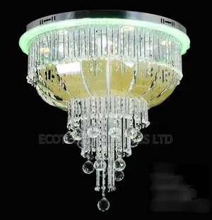 LED Modern Crystal Chandelier Pendant Light Multicoloured Y5