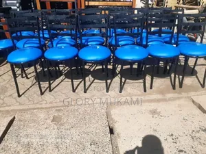 Blue Flat Restaurants and Bar Chairs