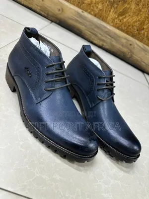 Leather Clarks Boots for Men