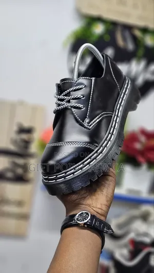 Double Sole Dr Martens Unisex Shoes