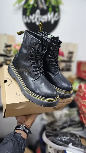 High Cut Dr Martens Double Sole Unisex Shoes