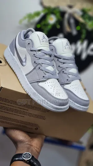 Jordan 1 Steel Grey Unisex Sneakers